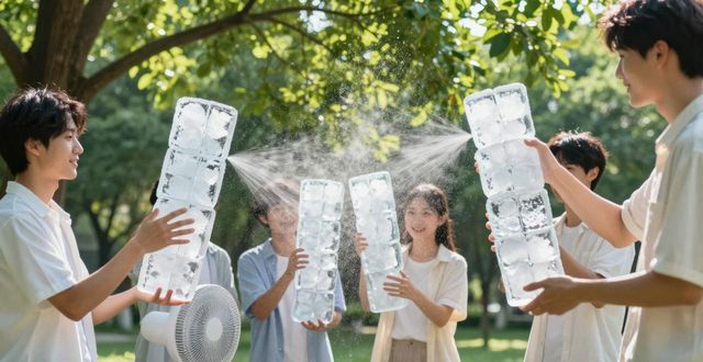 大冰块降温方法_重庆九龙坡区夏季防暑降温大冰块_大冰块户外活动使用时长